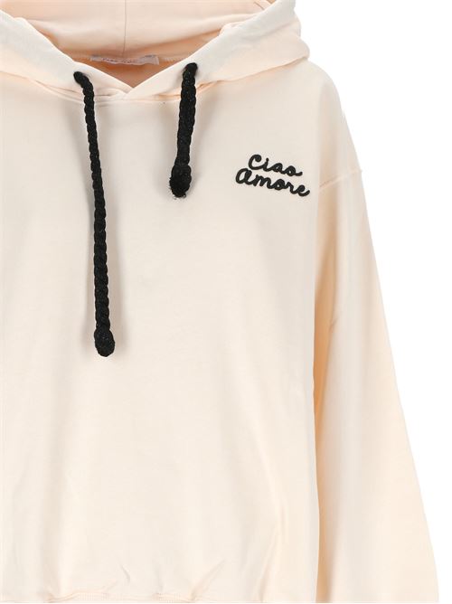 Unisex white hoodie Giada Benincasa | 200918